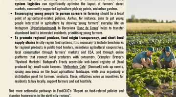 How local government officials can overcome barriers to support farmers for resilient city-region food systems