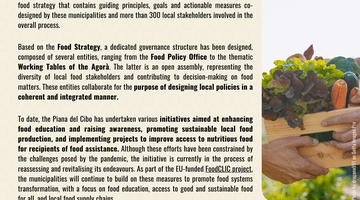 How municipalities in the Plain of Lucca are transforming their city-region food systems