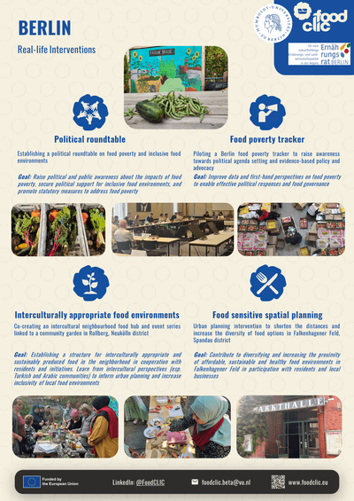 Real-life interventions in Berlin