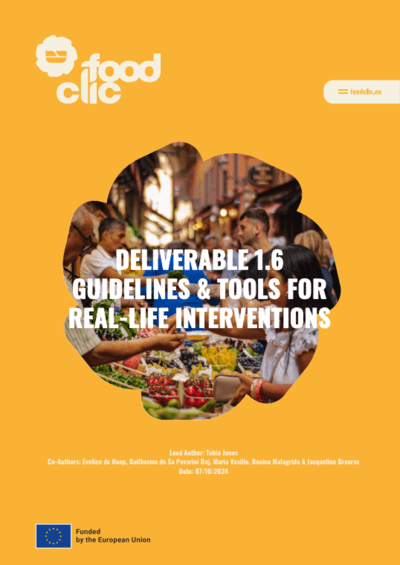 FoodCLIC Deliverable 1.6