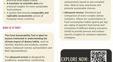 Food Sustainability Tool