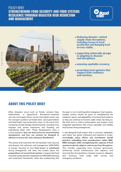 FoodCLIC_Policy Brief_5_cover