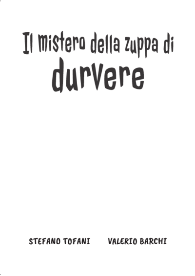 Comic book Il Mistero della Zuppa di Durvere